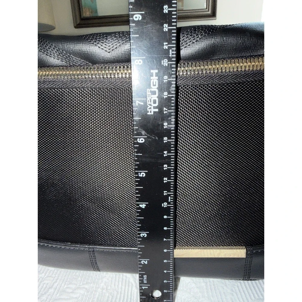 Case Vanity Train Ted Baker London Black Gold Hardside Trolley Strap Cosmetic
